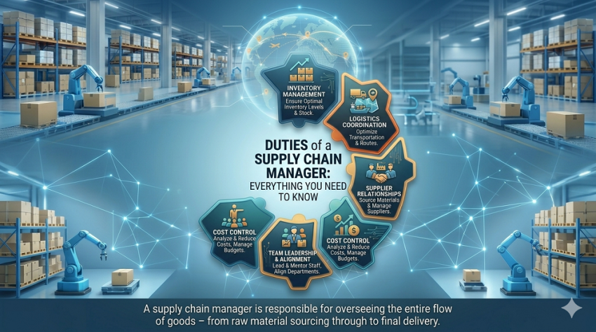Duties of a Supply Chain Manager