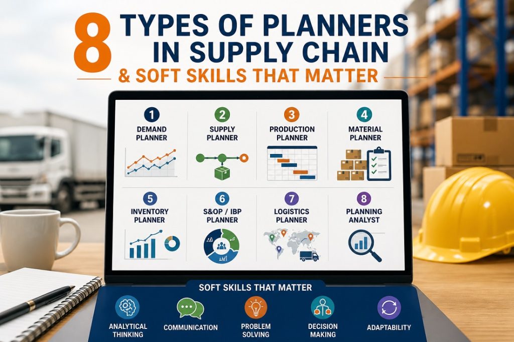 8 Types of Planners in Supply Chain Soft Skills That Matter